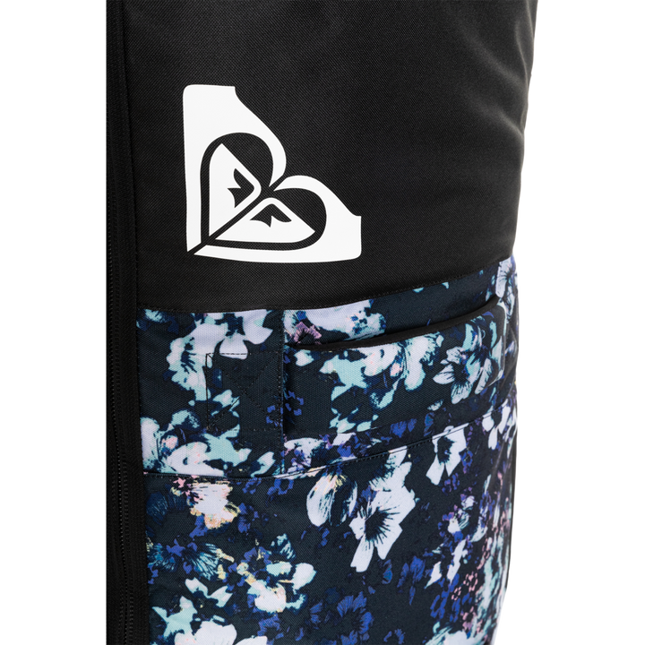 Roxy Vermont Boardbag - Women's True Black/Black Flowers