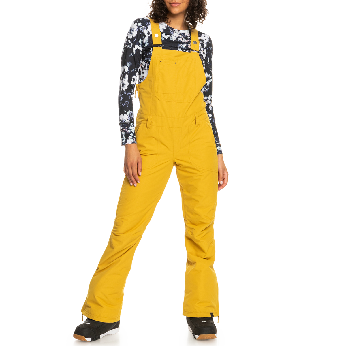 Roxy Rideout Bibs - Women's Honey