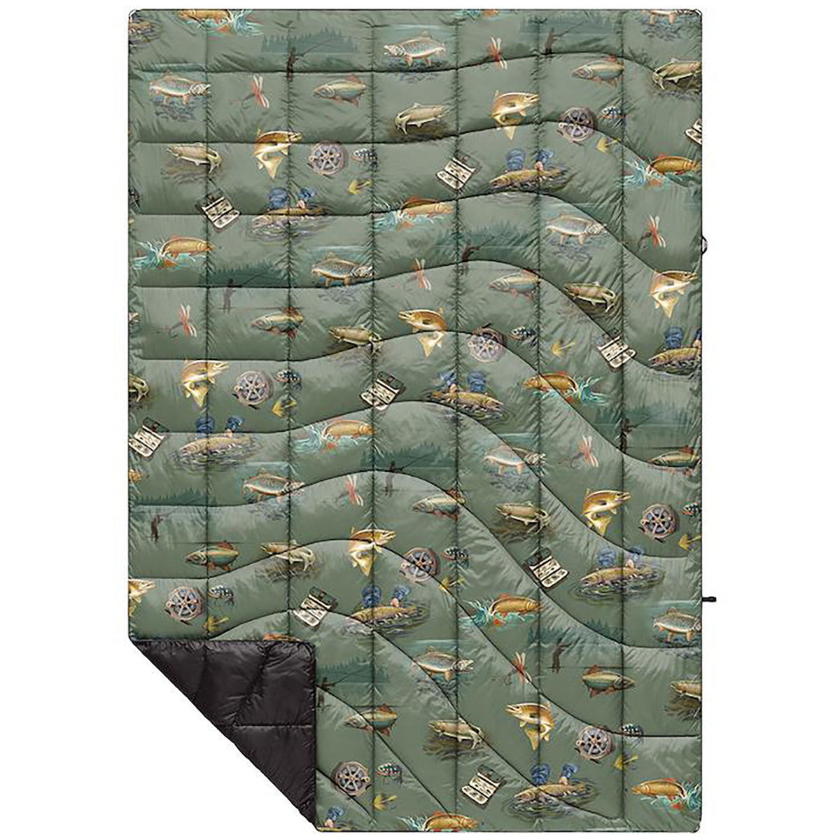 Rumpl NanoLoft® Puffy Blanket - River Run River Run