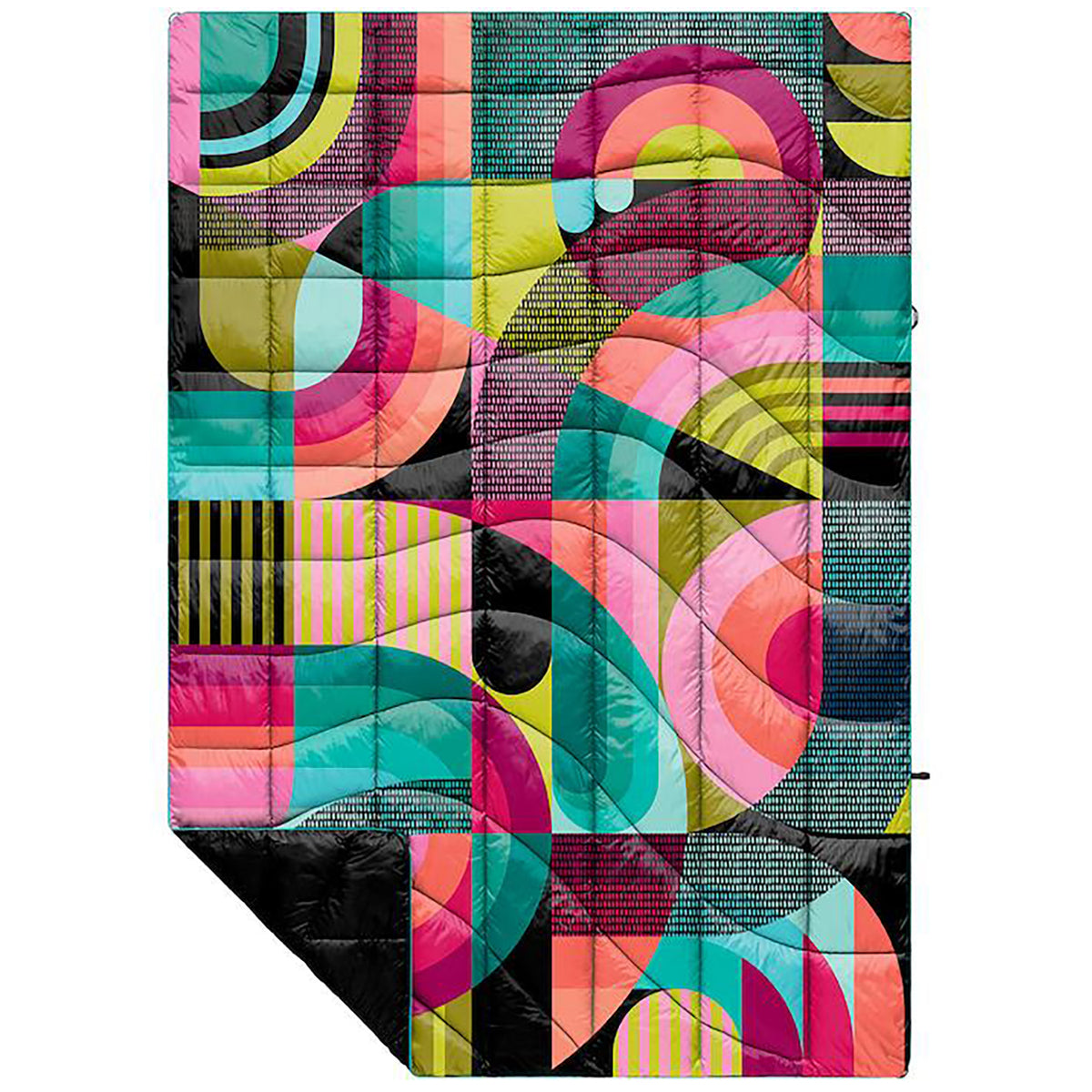 Rumpl NanoLoft® Puffy Blanket - Chromatic Voyage/Jessie & Katey Chromatic Voyage/Jessie & Katey