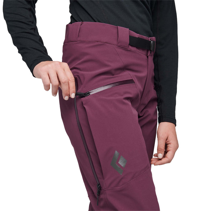 Black Diamond Recon Stretch Ski Pants - Women's Blackberry