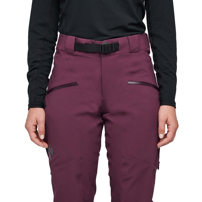 Black Diamond Recon Stretch Ski Pants - Women's Blackberry