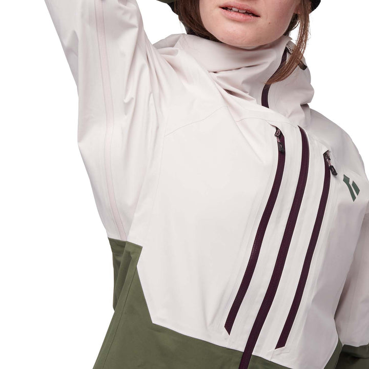 Black Diamond Recon LT Shell Jacket - Women's Ice Pink-Tundra