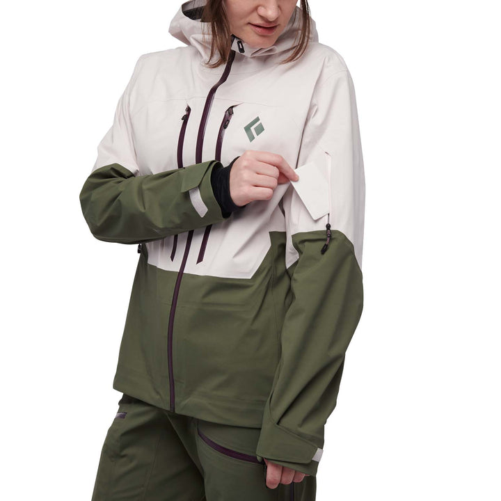 Black Diamond Recon LT Shell Jacket - Women's Ice Pink-Tundra