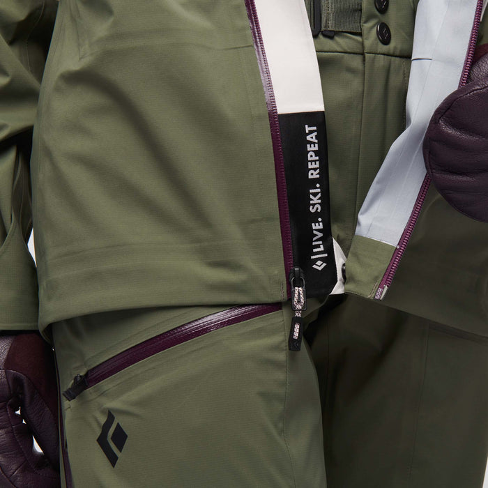 Black Diamond Recon LT Shell Jacket - Women's Ice Pink-Tundra
