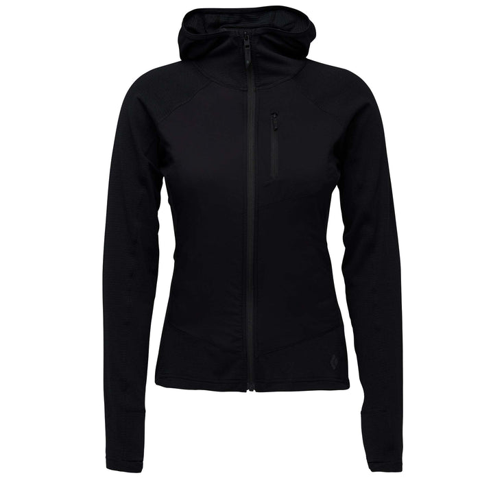 Black Diamond Coefficient LT Hybrid Hoodie - Women's Black
