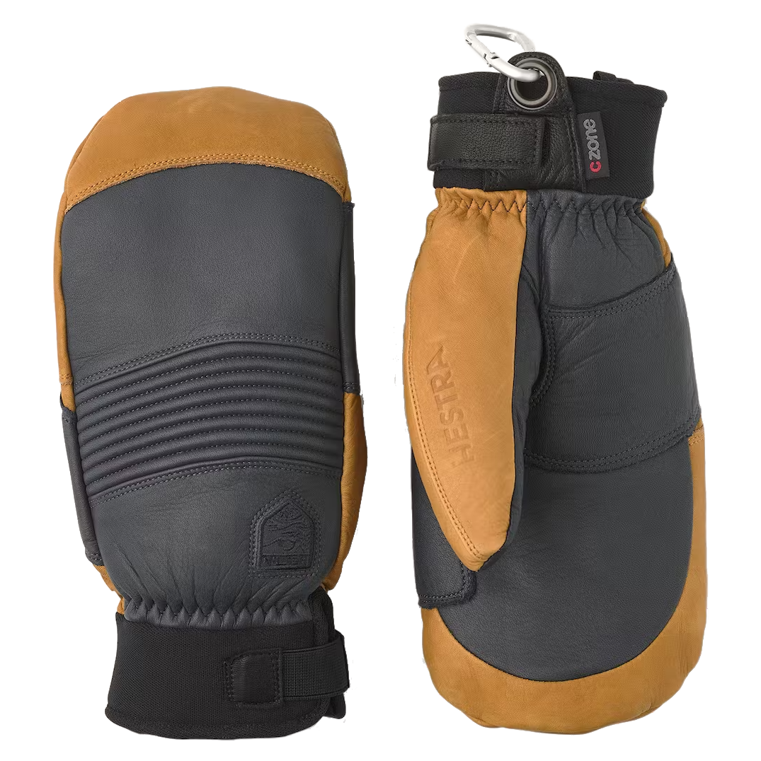 Hestra Freeride CZone Mittens Grey/Cork