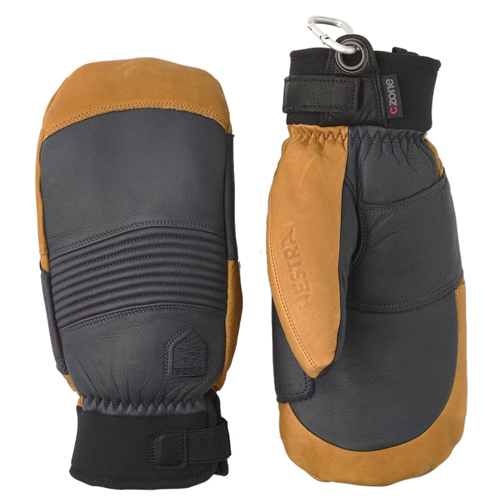 Hestra Freeride CZone Mittens Grey/Cork