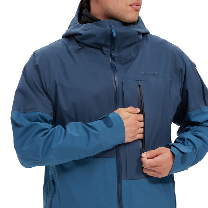 Oyuki Goshiki YamaPro 3L Jacket - Men's Slate/Dark Slate