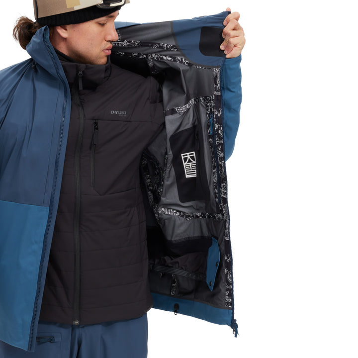Oyuki Goshiki YamaPro 3L Jacket - Men's Slate/Dark Slate