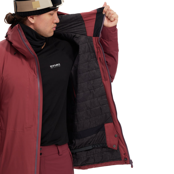 Oyuki Miharashi YamaPro 2L Jacket - Men's Burgandy