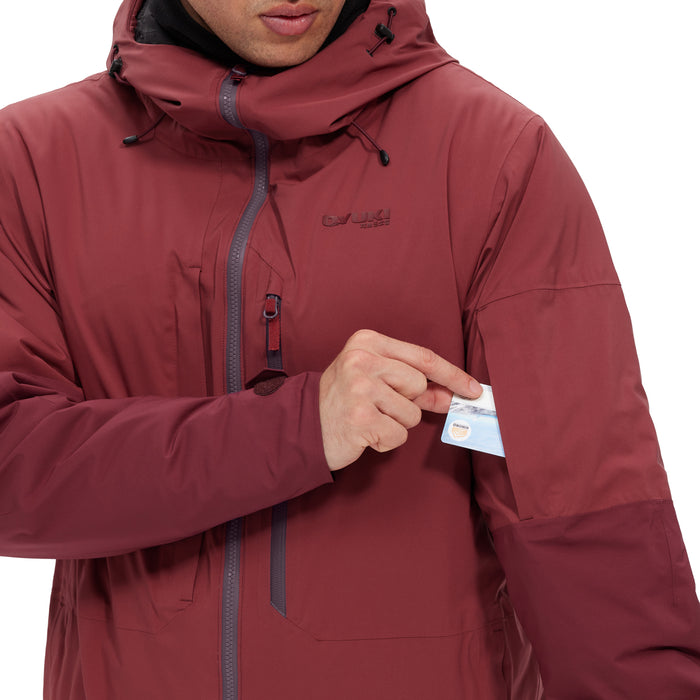 Oyuki Miharashi YamaPro 2L Jacket - Men's Burgandy