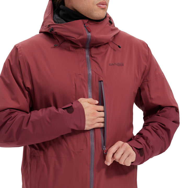 Oyuki Miharashi YamaPro 2L Jacket - Men's Burgandy