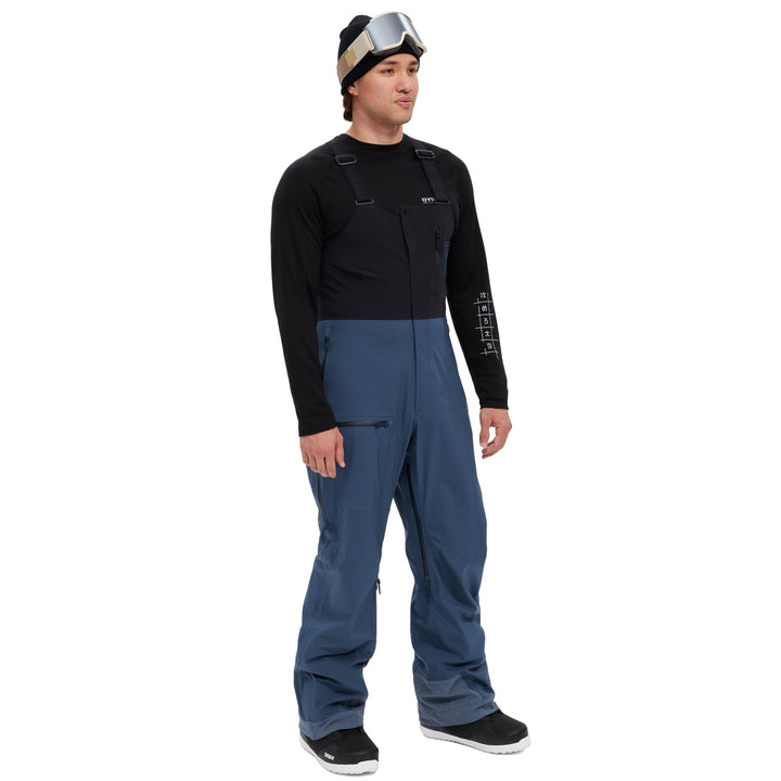 Oyuki Goshiki YamaPro 3L Bibs - Men's Dark Slate.