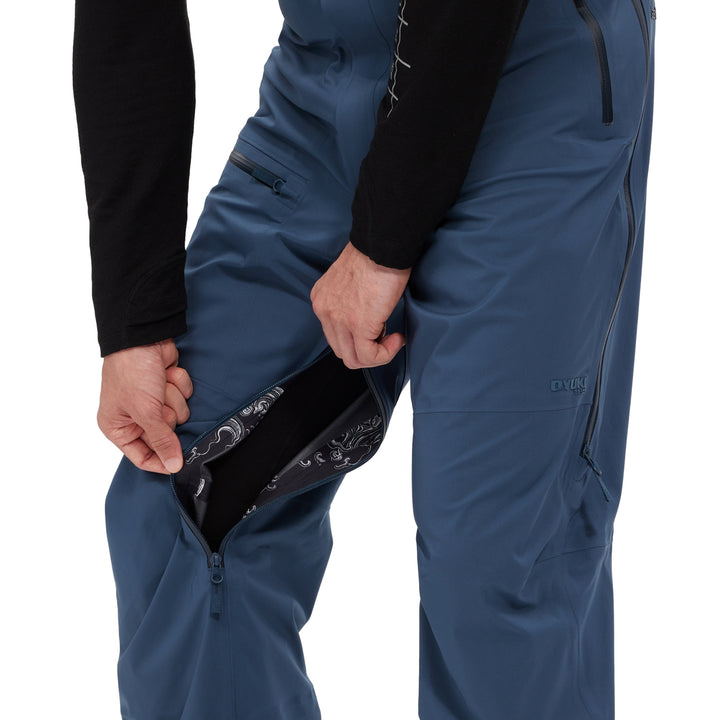 Oyuki Goshiki YamaPro 3L Bibs - Men's Dark Slate.
