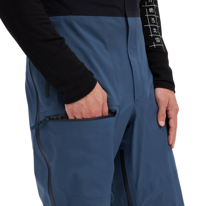 Oyuki Goshiki YamaPro 3L Bibs - Men's Dark Slate.