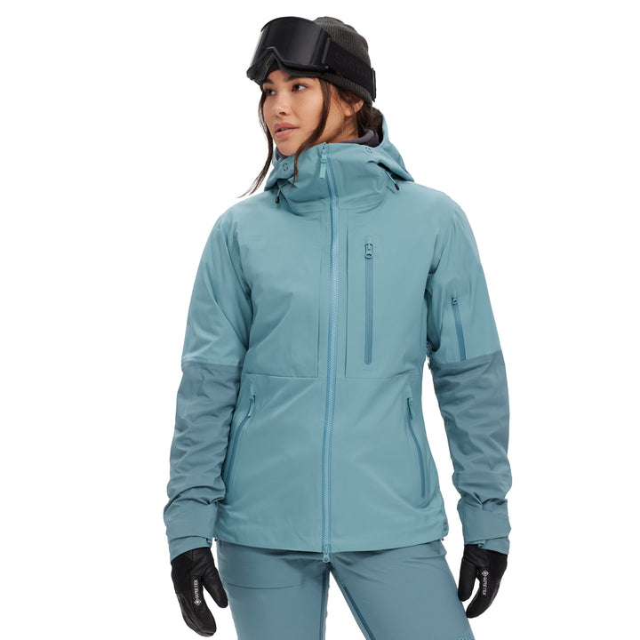 Oyuki Nimi YamaPro 3L Jacket - Women's Teal/Washed Teal