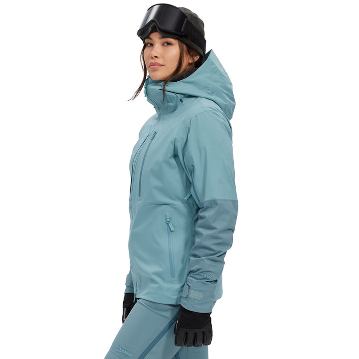 Oyuki Nimi YamaPro 3L Jacket - Women's Teal/Washed Teal