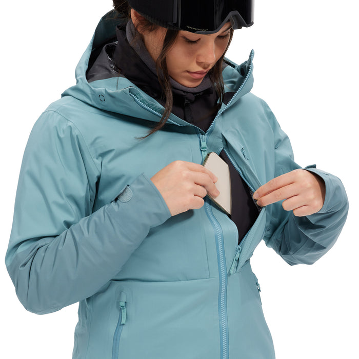 Oyuki Nimi YamaPro 3L Jacket - Women's Teal/Washed Teal