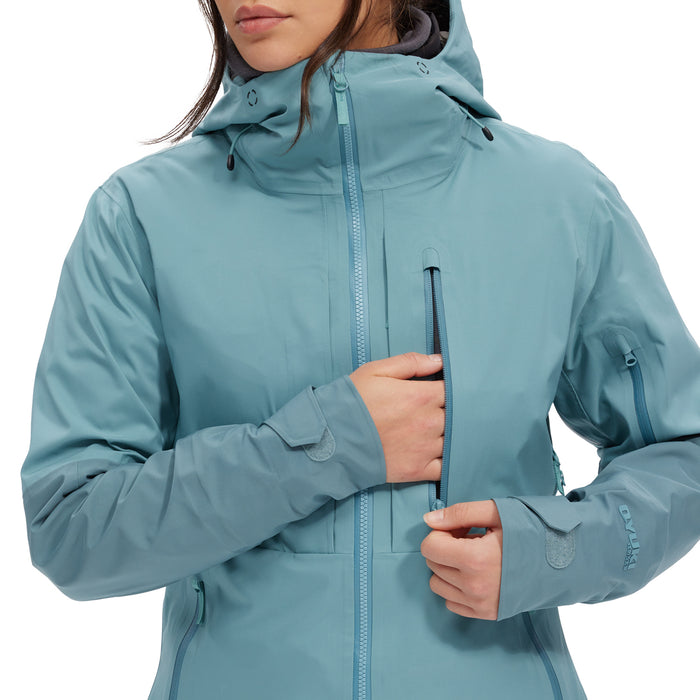 Oyuki Nimi YamaPro 3L Jacket - Women's Teal/Washed Teal