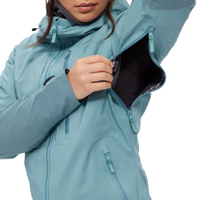 Oyuki Nimi YamaPro 3L Jacket - Women's Teal/Washed Teal
