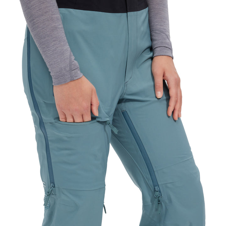 Oyuki Nimi YamaPro 3L Bibs - Women's Teal