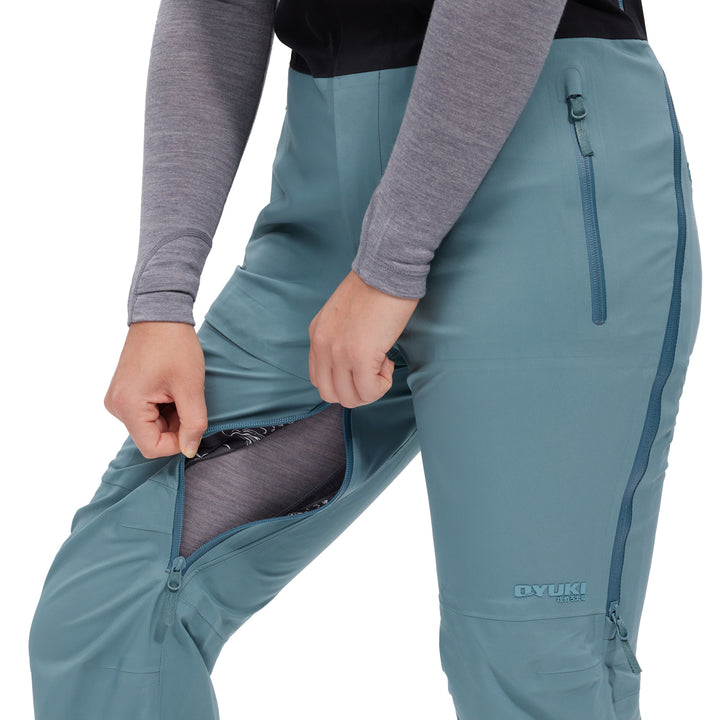 Oyuki Nimi YamaPro 3L Bibs - Women's Teal
