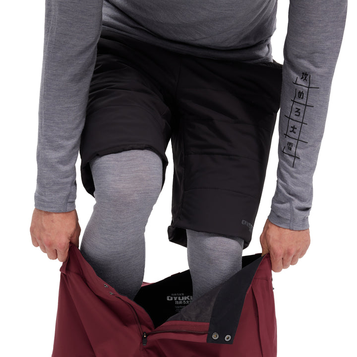 Oyuki Hokkaido Insulator Shorts - Men's Black