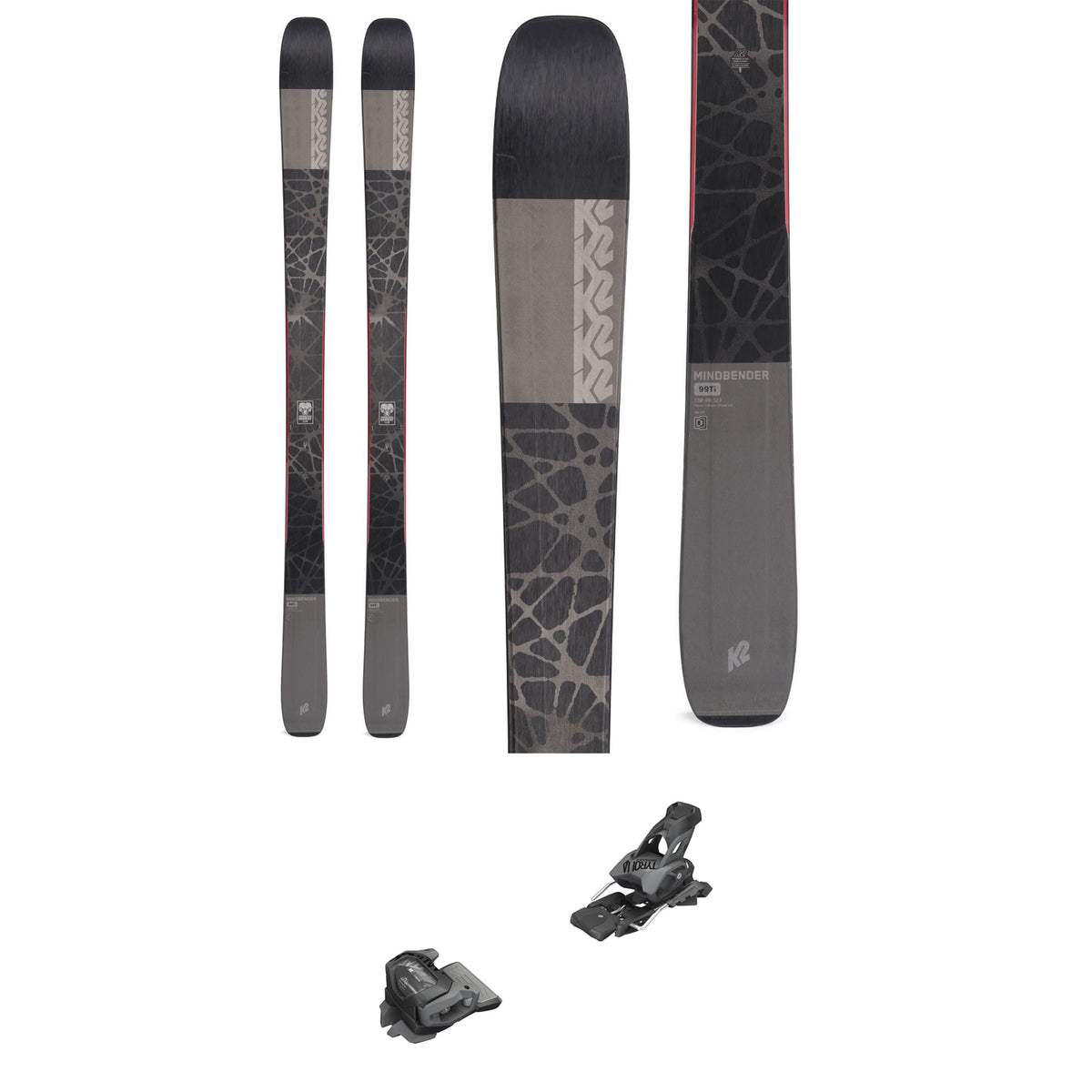 K2 Mindbender 99 Ti Skis + Tyrolia evo Attack² 13 GW Ski Bindings 2022
