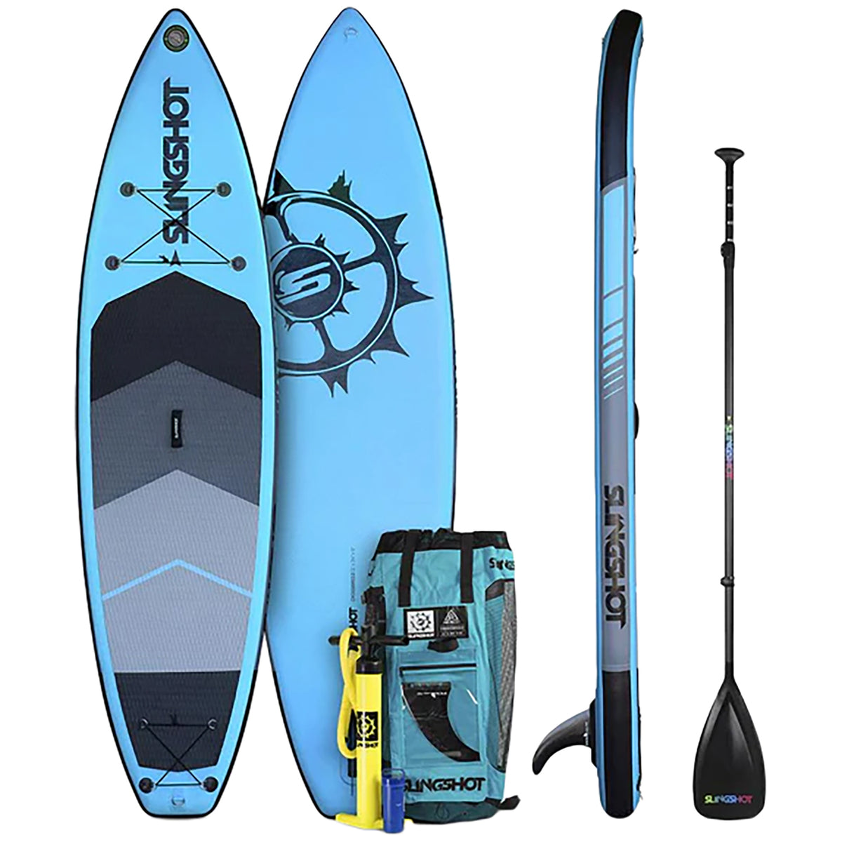 Slingshot Crossbreed Airtech Paddle Board Package 2022 Blue