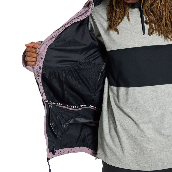 Burton Dunmore Jacket Elderberry Spatter