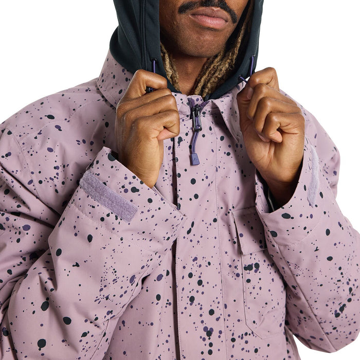 Burton Dunmore Jacket Elderberry Spatter