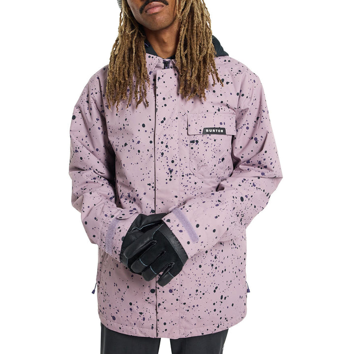 Burton Dunmore Jacket Elderberry Spatter
