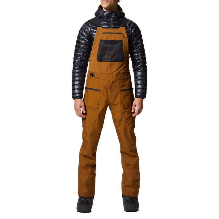 Mountain Hardwear Boundary Ridge™ GORE-TEX 3L Bibs - Men's Golden Brown