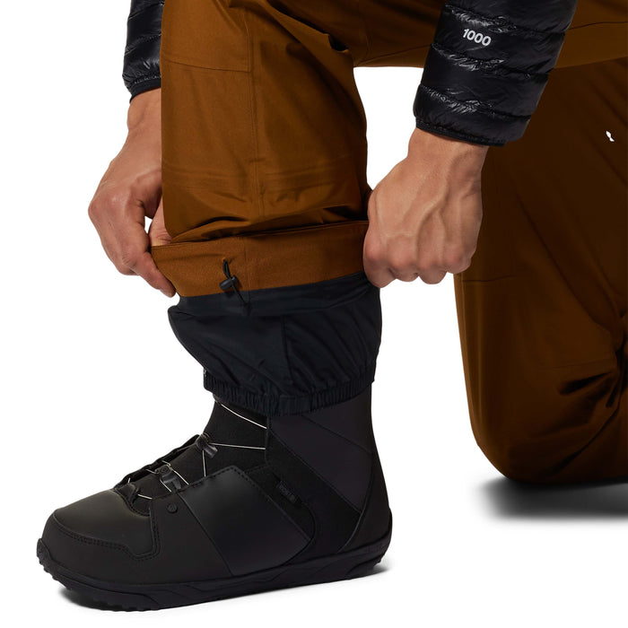 Mountain Hardwear Boundary Ridge™ GORE-TEX 3L Bibs - Men's Golden Brown