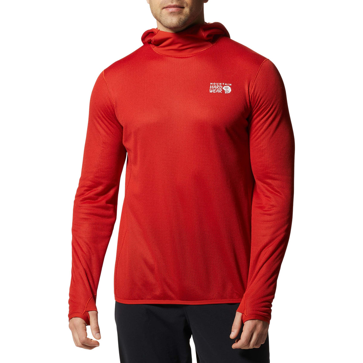 Mountain Hardwear Airmesh Hoodie - Men's Desert Red