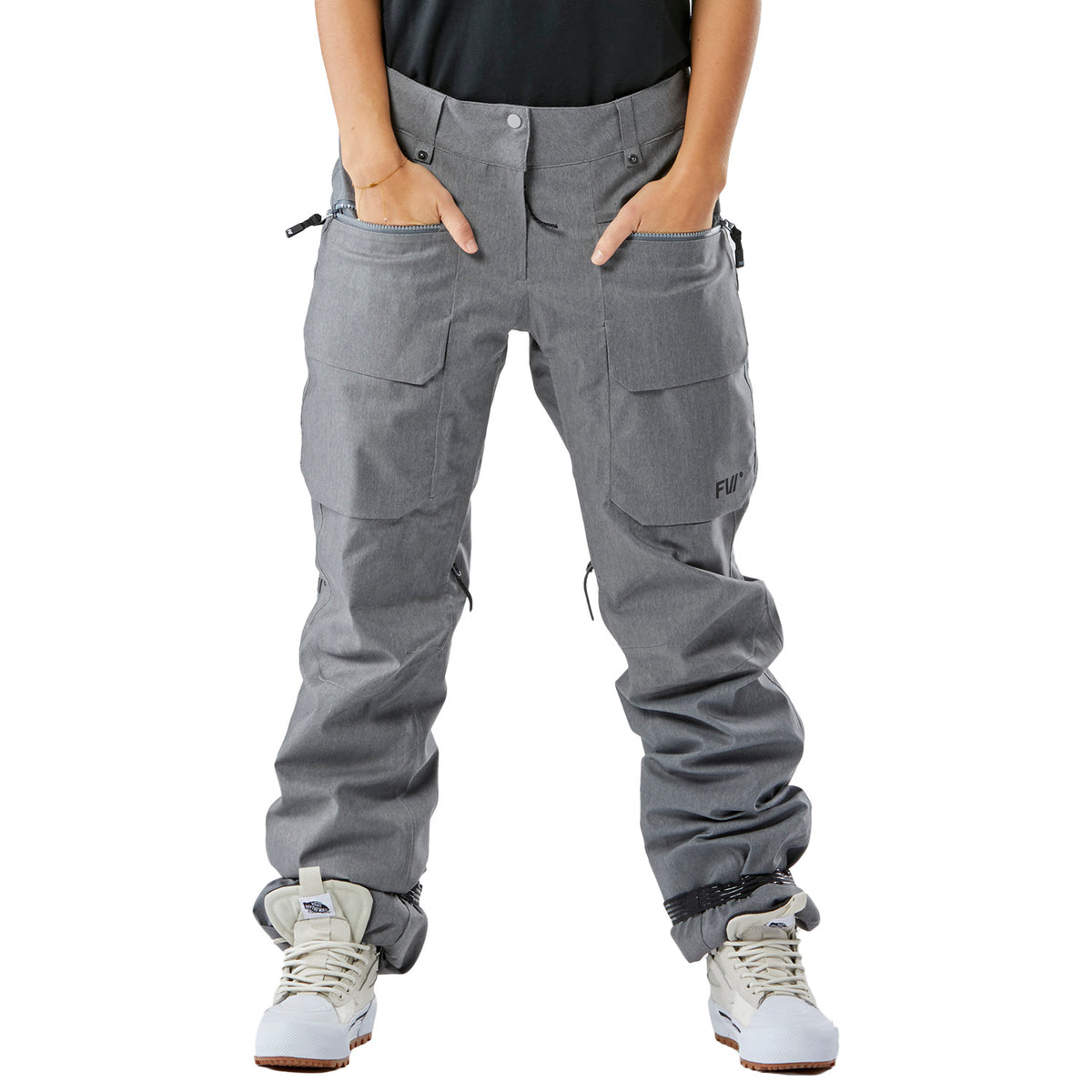FW Catalyst 2L Insulated Denim Pants - Women's Grey