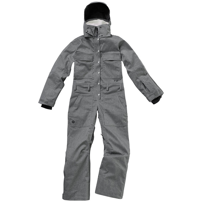 FW Catalyst 2L Insulated Denim One-Piece - Women's Grey