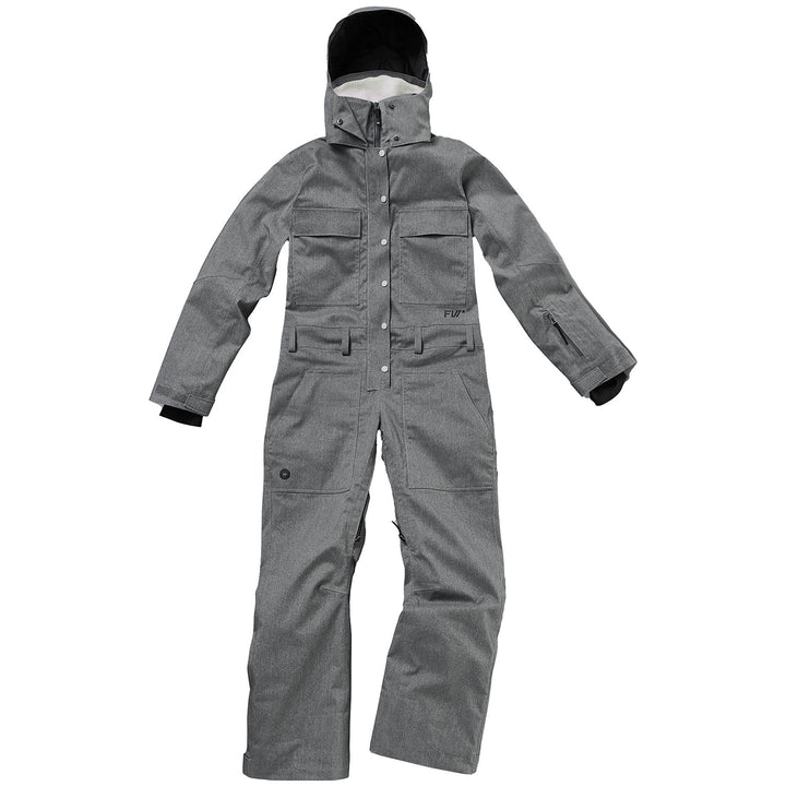 FW Catalyst 2L Insulated Denim One-Piece - Women's Grey