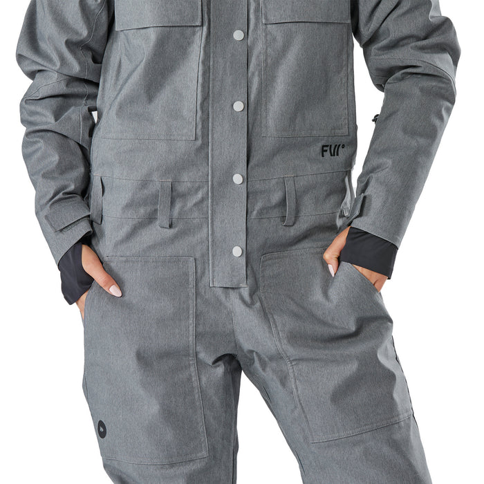 FW Catalyst 2L Insulated Denim One-Piece - Women's Grey