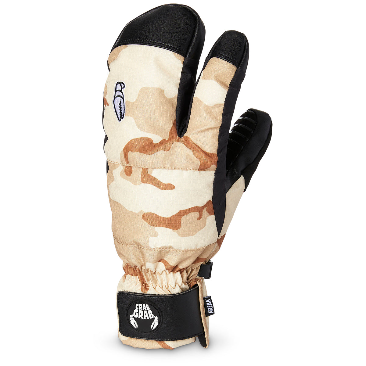 Crab Grab Freak Trigger Mittens Desert Camo