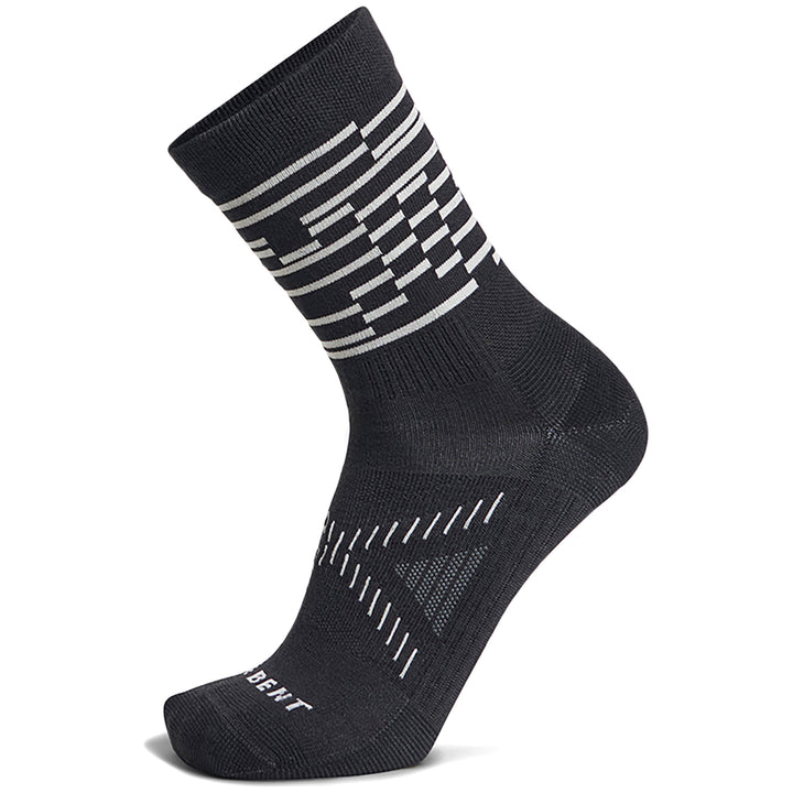 Le Bent Terra Zero Cushioning Mini Trail Socks - Unisex Black