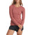 Vuori Long-Sleeve Lux Performance T-Shirt - Women's Rosewood Heather