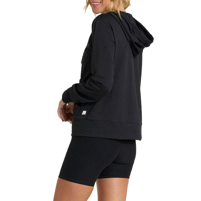 Vuori Halo Performance 2.0 Hoodie - Women's Black Heather