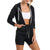 Vuori Halo Performance 2.0 Hoodie - Women's Black Heather