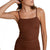 Girlfriend Collective RIB Devon Compressive Cami - Women's Earth