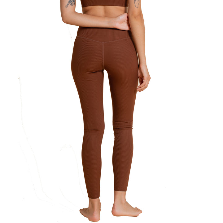 Girlfriend Collective RIB Full Length Leggings - Women's Earth