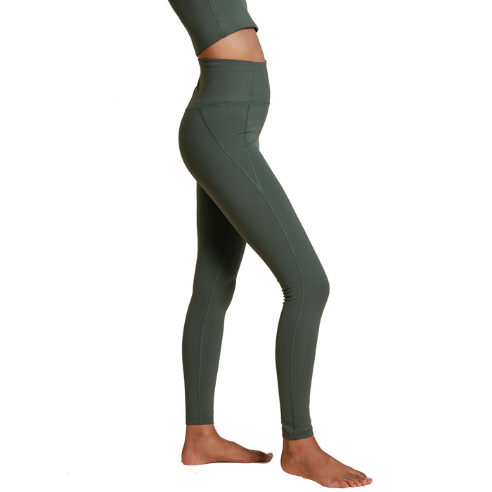 Girlfriend Collective Full Length High Rise Compressive Leggings - Women's Seaweed