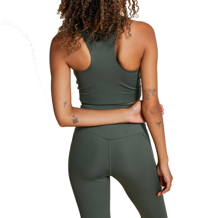 Girlfriend Collective Dylan Bra - Women's Seaweed