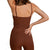 Girlfriend Collective RIB Devon Compressive Cami - Women's Earth